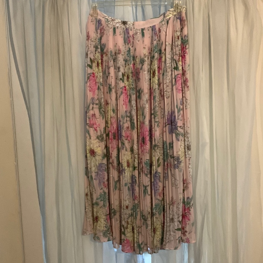 Plaited Multi Color Skirt